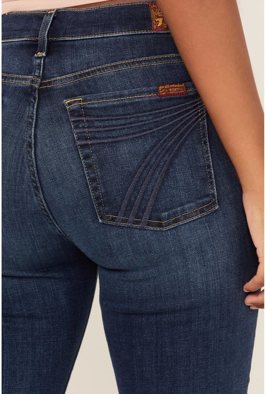 7 For All Mankind Women's Tailorless Dojo Regular Fit Flared Jeans