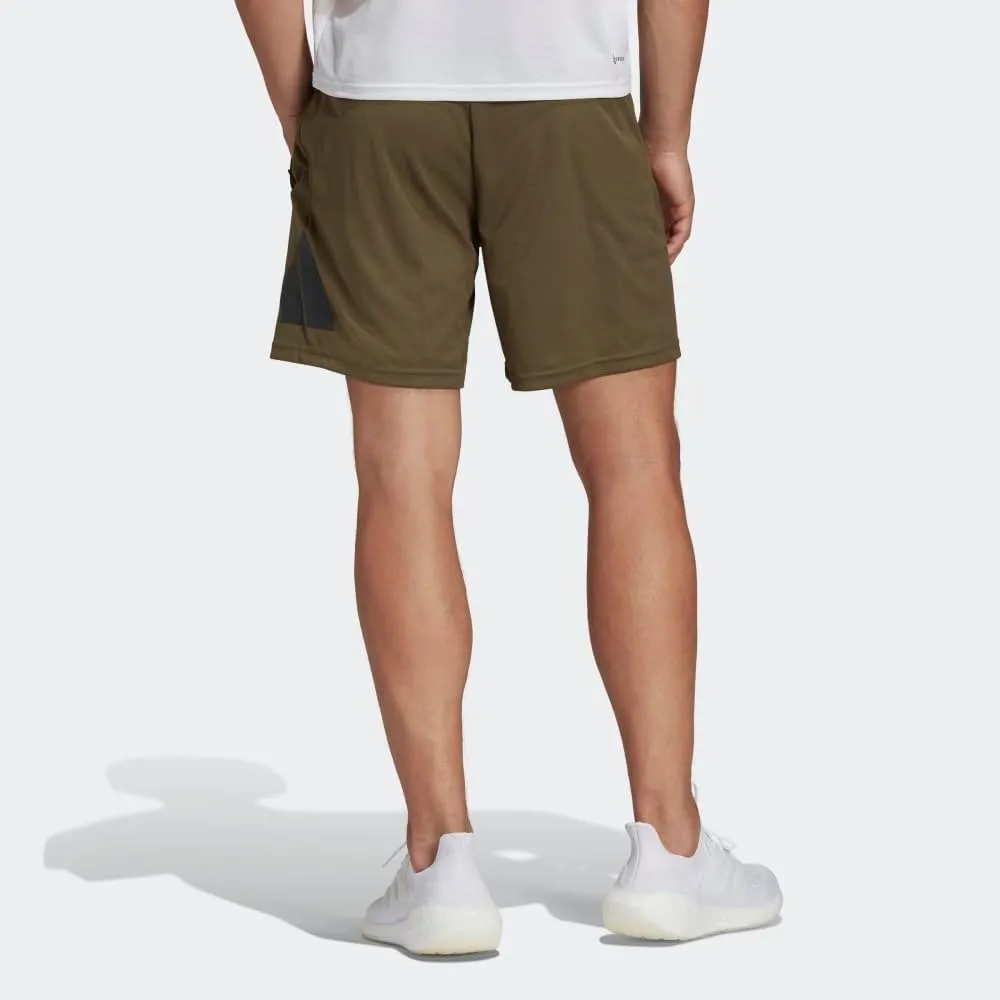 adidas Men's Training Essentials Logo Training Shorts