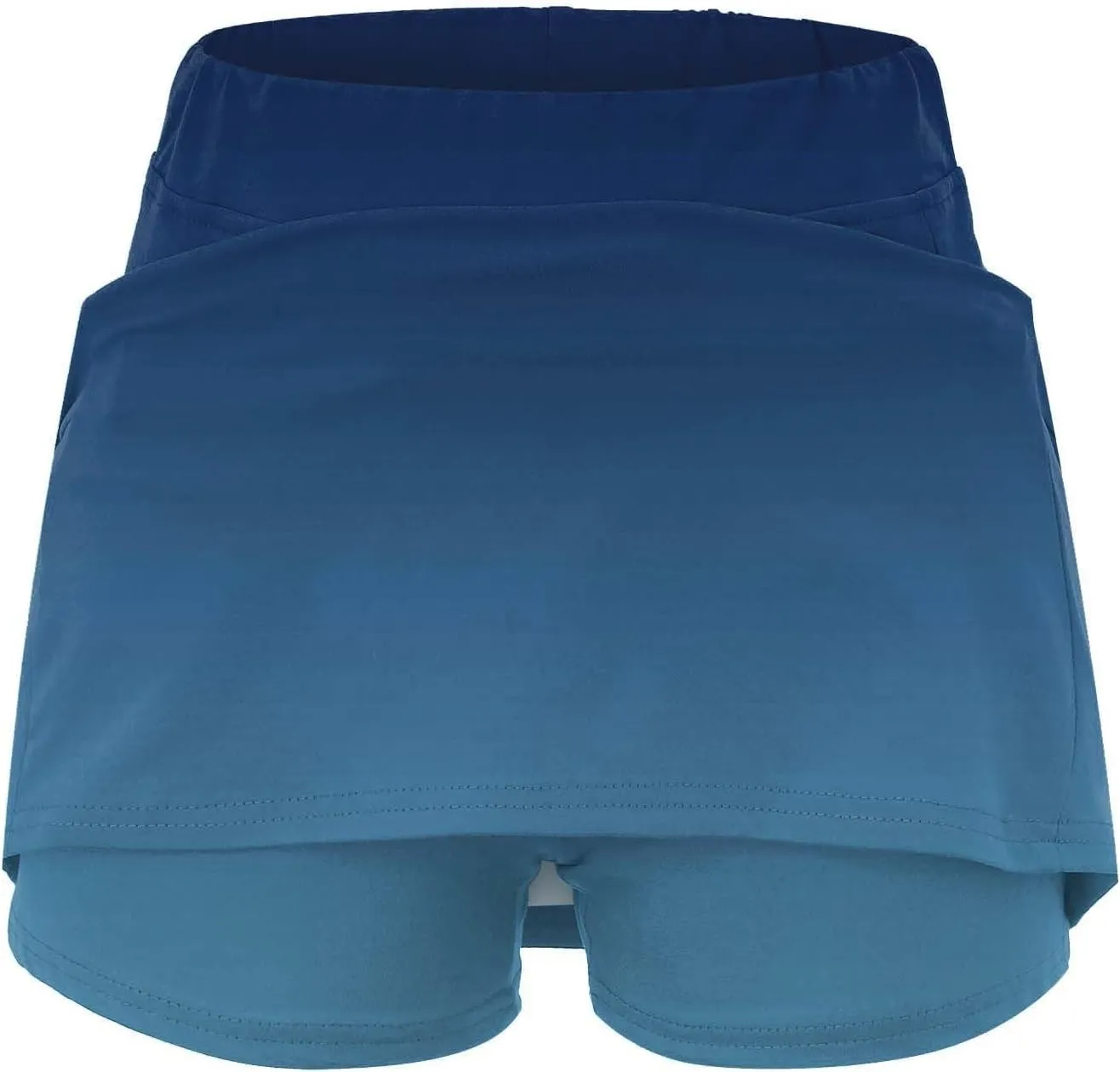 aihihe Golf Skirts for Women 18 inch Long Womens Shorts 5 inch Inseam Pull on Womens Shorts Casual Long Length