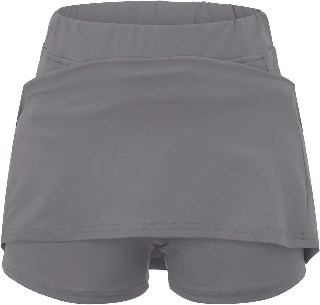 aihihe Pink Mini Skirts for Women y2k Bike Shorts Women Tummy Control Pockets Plus Size Running Shorts for Women Long