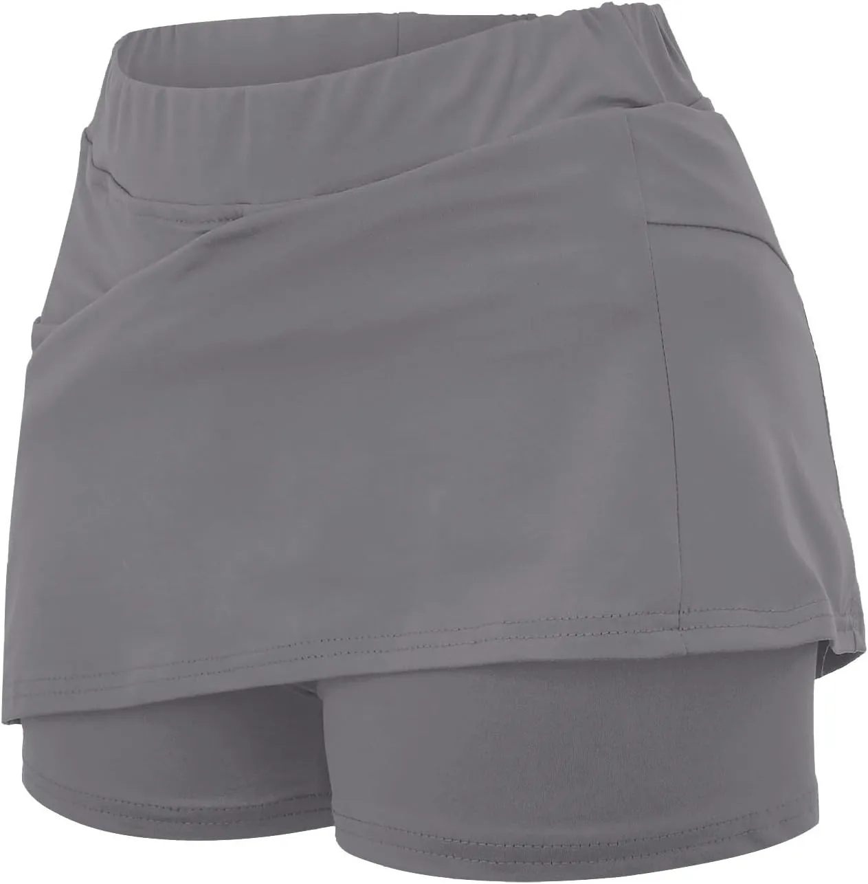 aihihe Pink Mini Skirts for Women y2k Bike Shorts Women Tummy Control Pockets Plus Size Running Shorts for Women Long