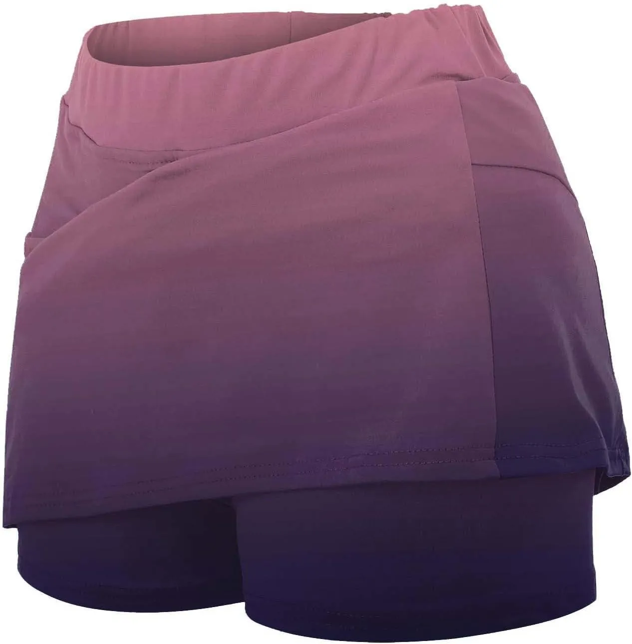 aihihe Summer Skirts for Women 2024 Tennis Dresses for Women Navy Black a line Skirt with Pockets for Women
