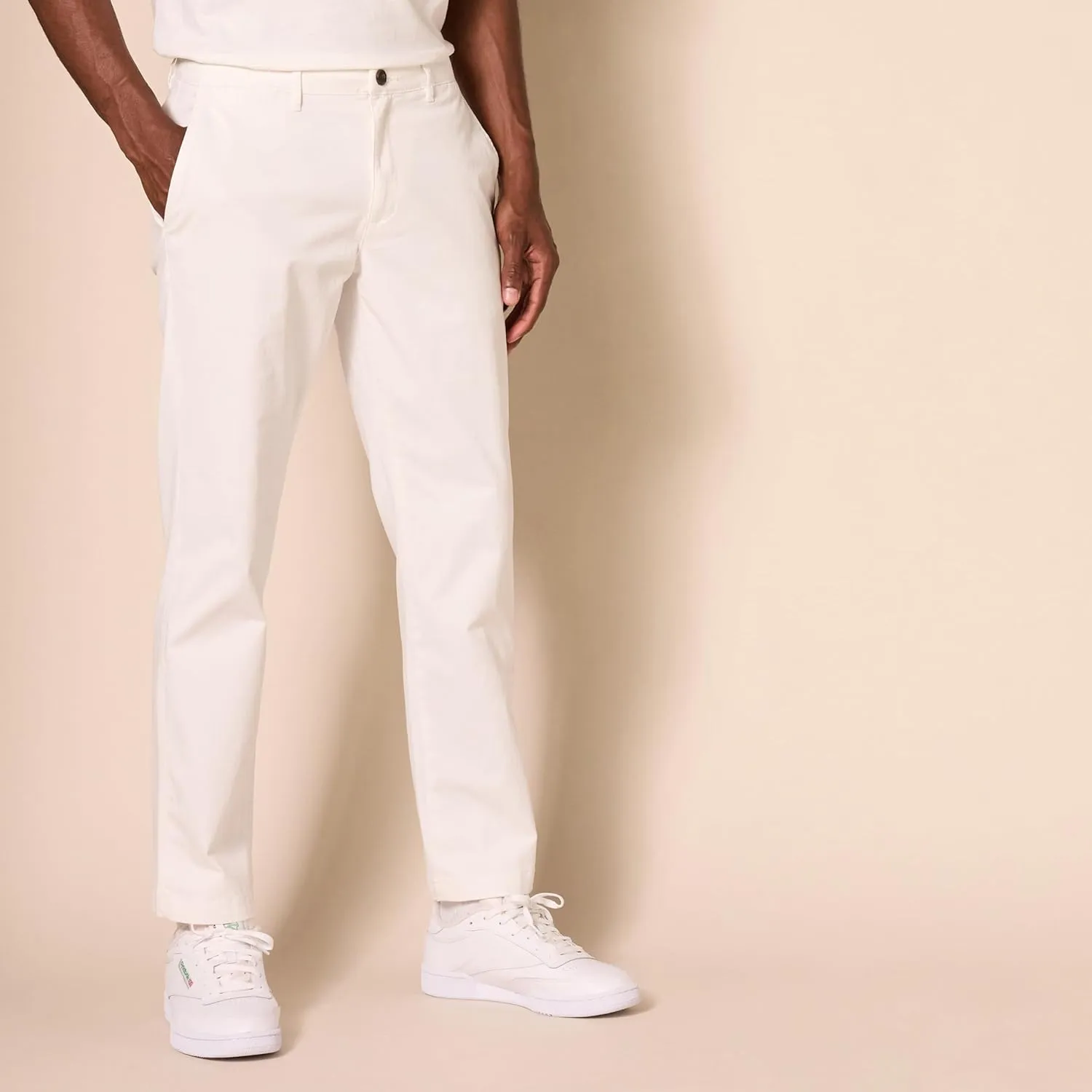 Amazon Essentials Men's Athletic-Fit Washed Comfort Stretch Chino Pant (Previously Goodthreads)
