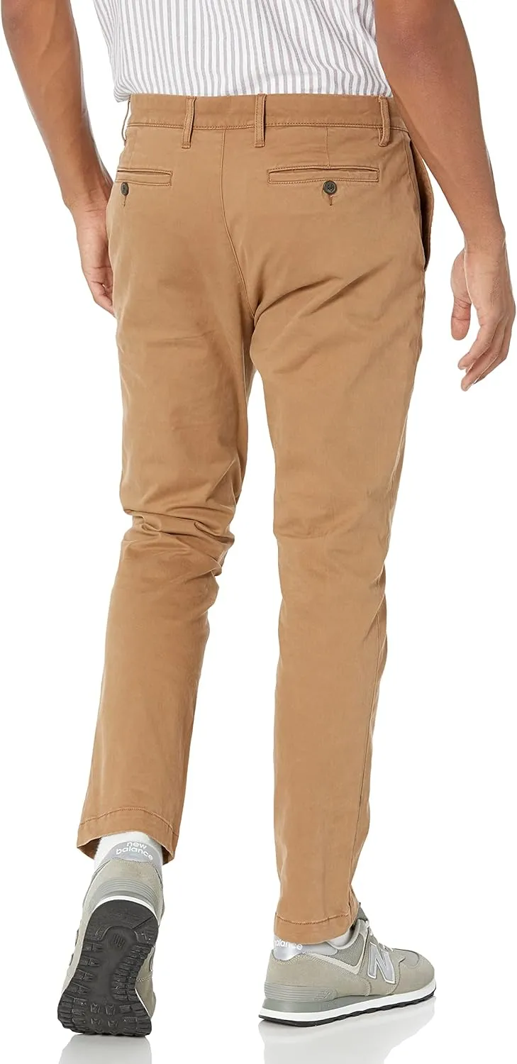 Amazon Essentials Men's Skinny-Fit Washed Comfort Stretch Chino Pant (Previously Goodthreads)