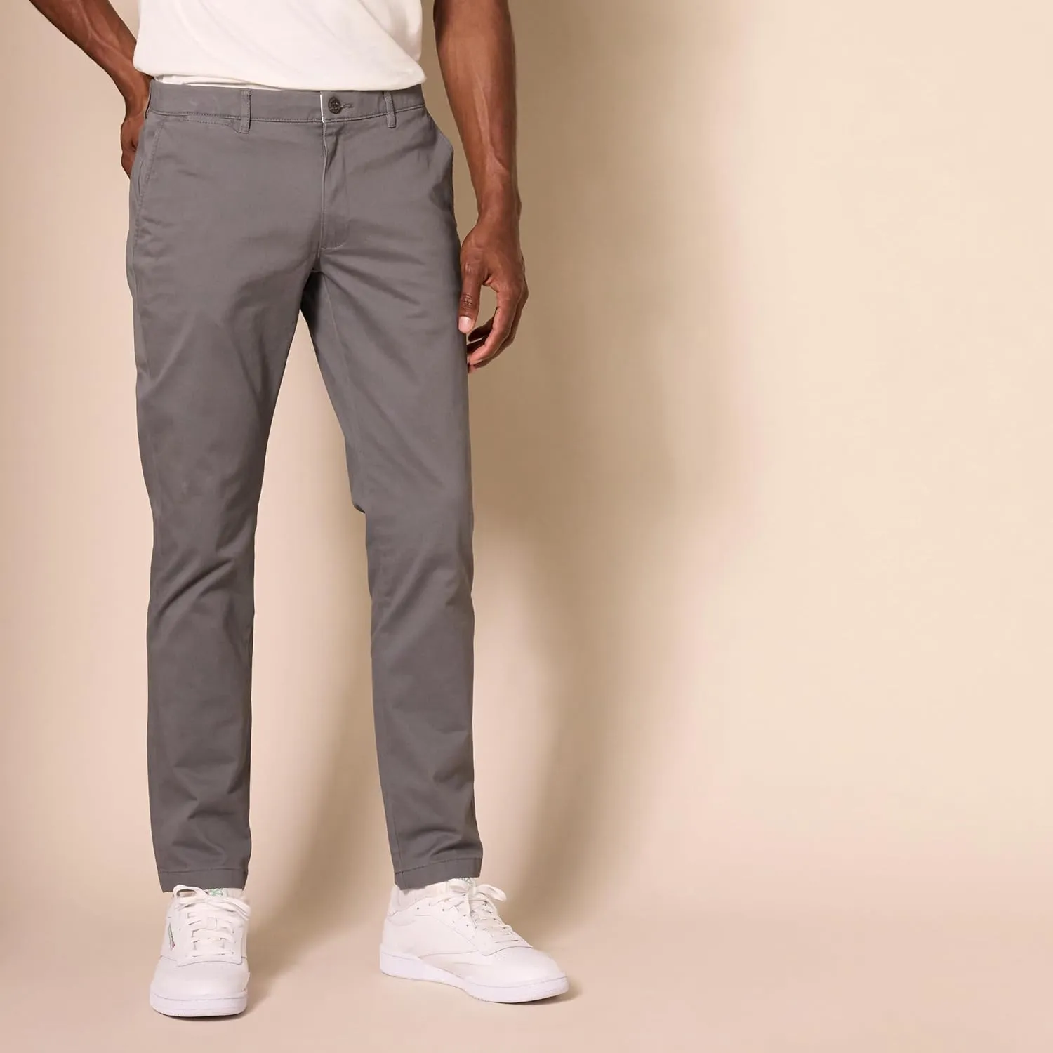 Amazon Essentials Men's Skinny-Fit Washed Comfort Stretch Chino Pant (Previously Goodthreads)
