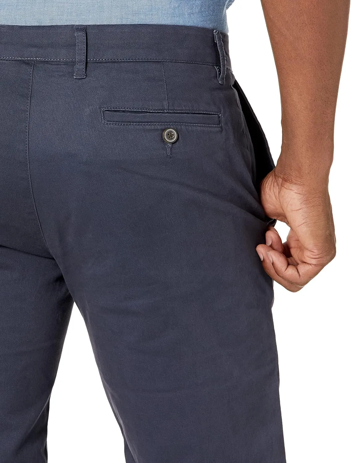 Amazon Essentials Men's Skinny-Fit Washed Comfort Stretch Chino Pant (Previously Goodthreads)