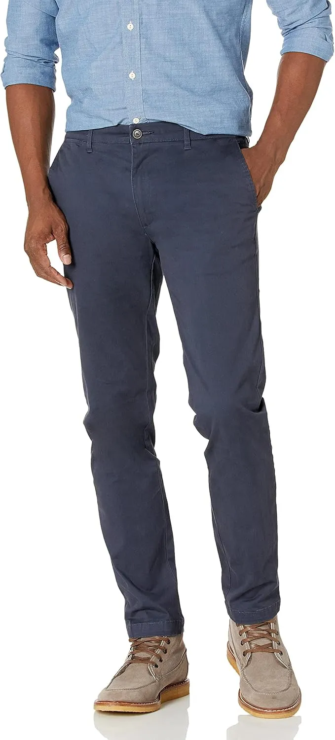 Amazon Essentials Men's Skinny-Fit Washed Comfort Stretch Chino Pant (Previously Goodthreads)
