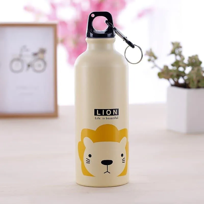 Animal Printed Water Bottle