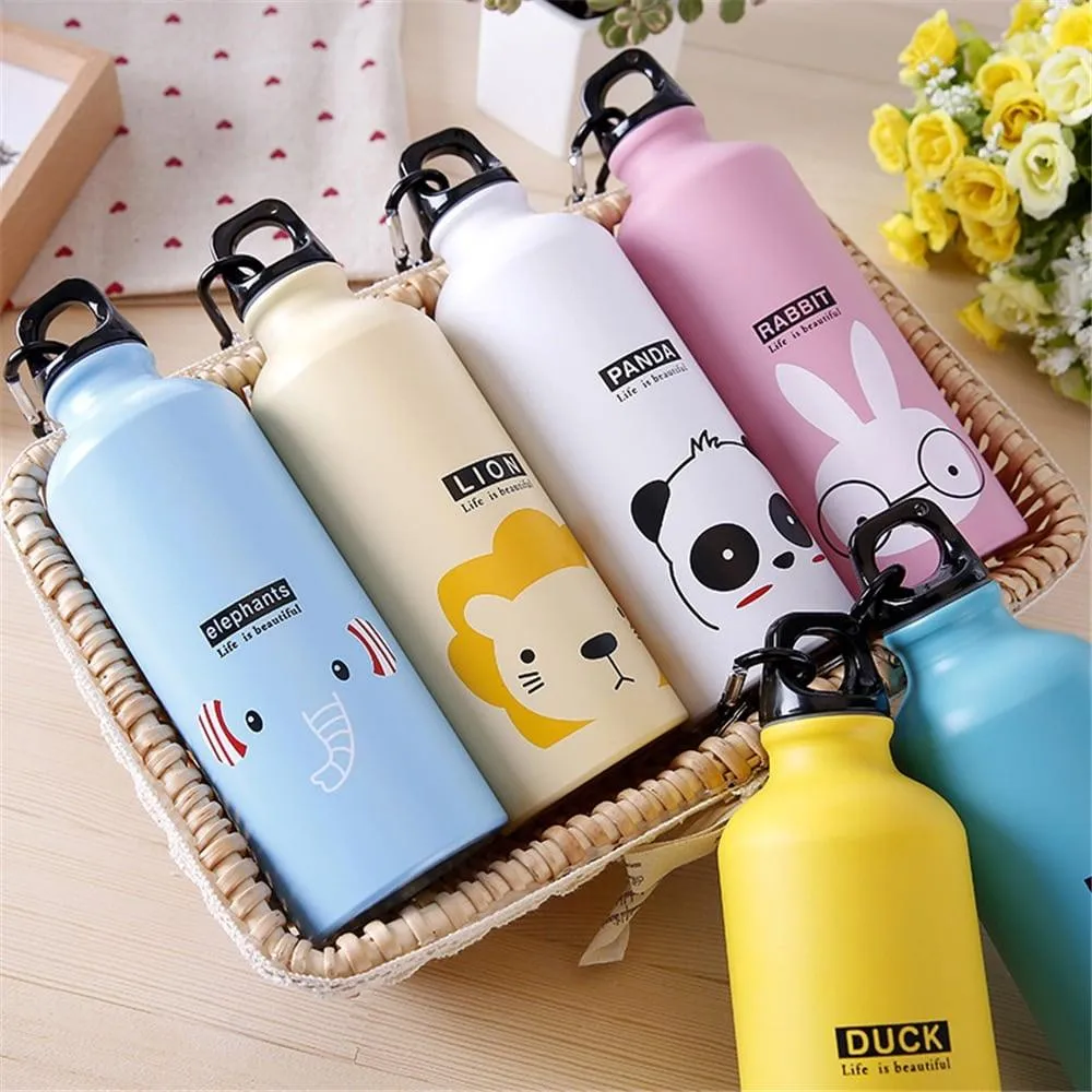 Animal Printed Water Bottle