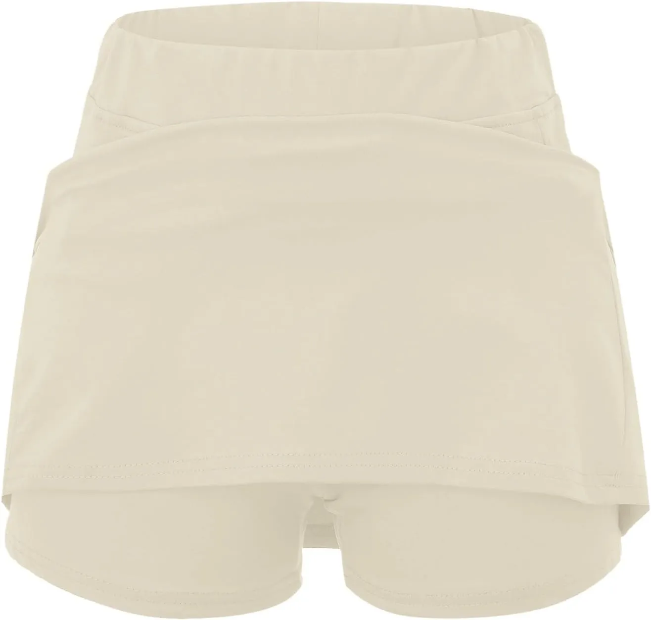 Athletic Skorts for Woman Tummy Control Tennis Elastic Hight Waist Skirt Casual Sport Plus Size Shorts with Pockets