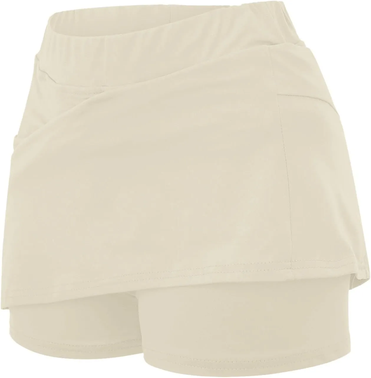 Athletic Skorts for Woman Tummy Control Tennis Elastic Hight Waist Skirt Casual Sport Plus Size Shorts with Pockets