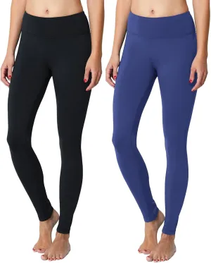 baleaf Women's Fleece Lined Leggings Thermal Warm Winter Tights High Waisted Yoga Pants Cold Weather with Pockets
