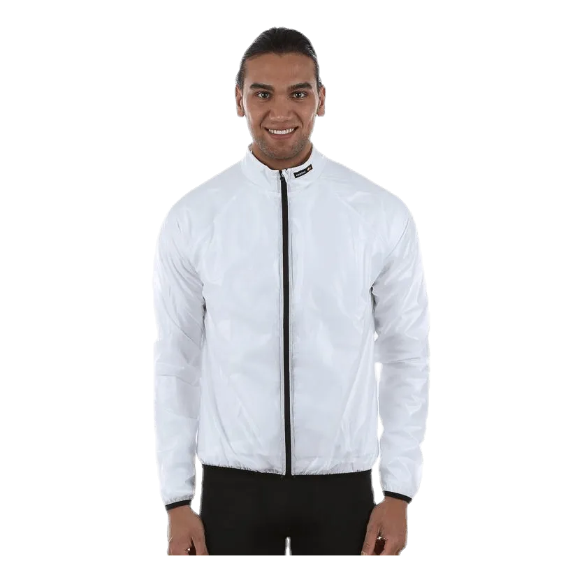 Bike Rain Jacket White