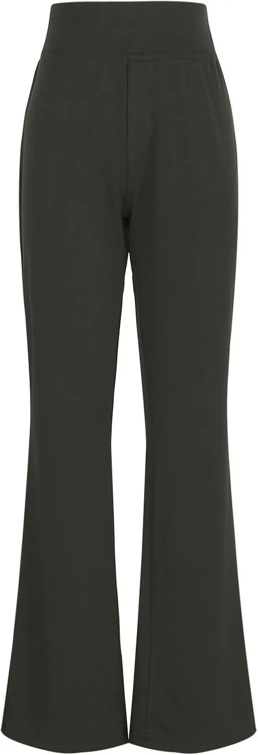 Bootcut Dress Pants for Women High Waisted Business Trousers Casual Work Pant Pull On Office Slacks with Pockets 2025