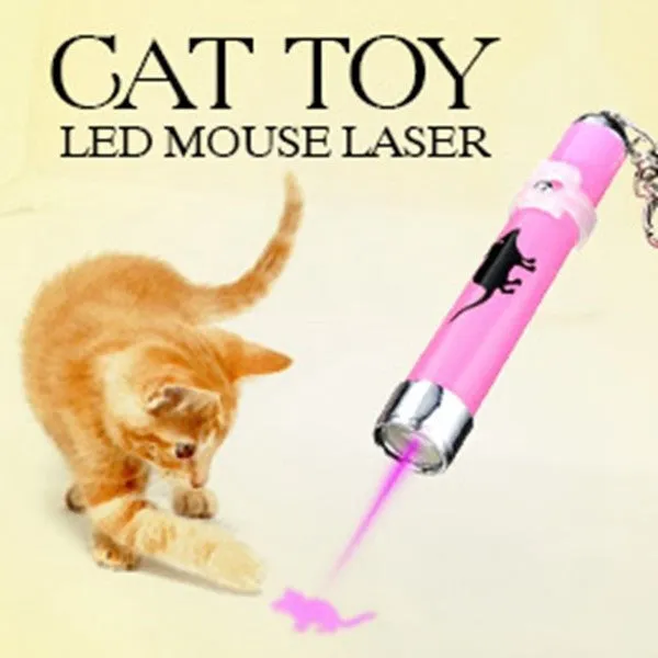 Cat Toys LED Laser Animation Mouse