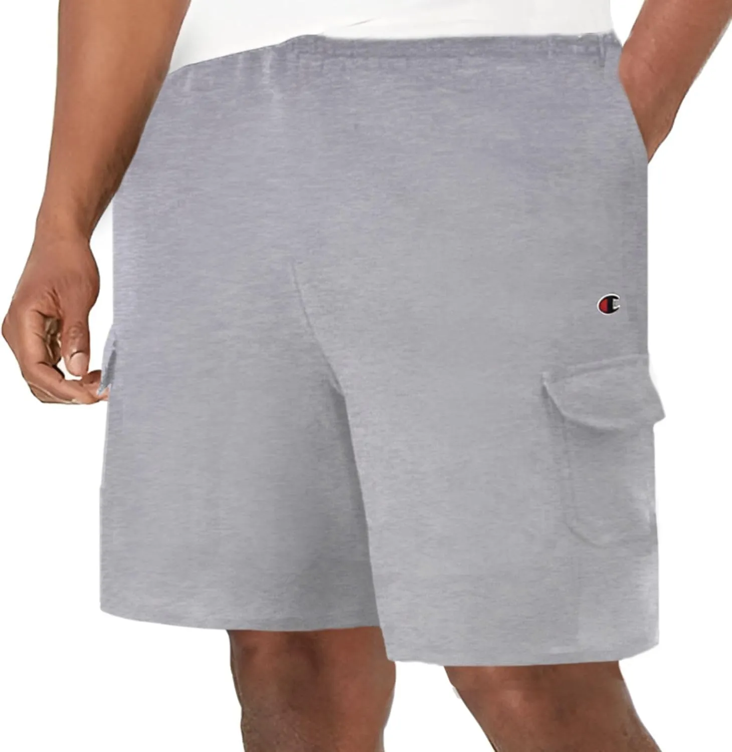 Champion Men's Big & Tall Fleece Cargo Shorts