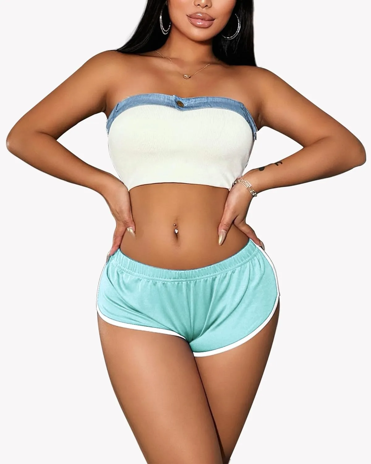 Cheeky Women's Femboy Booty Shorts - Sexy Micro Mini Hot Pants