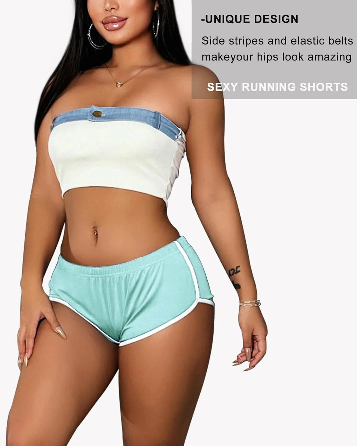 Cheeky Women's Femboy Booty Shorts - Sexy Micro Mini Hot Pants