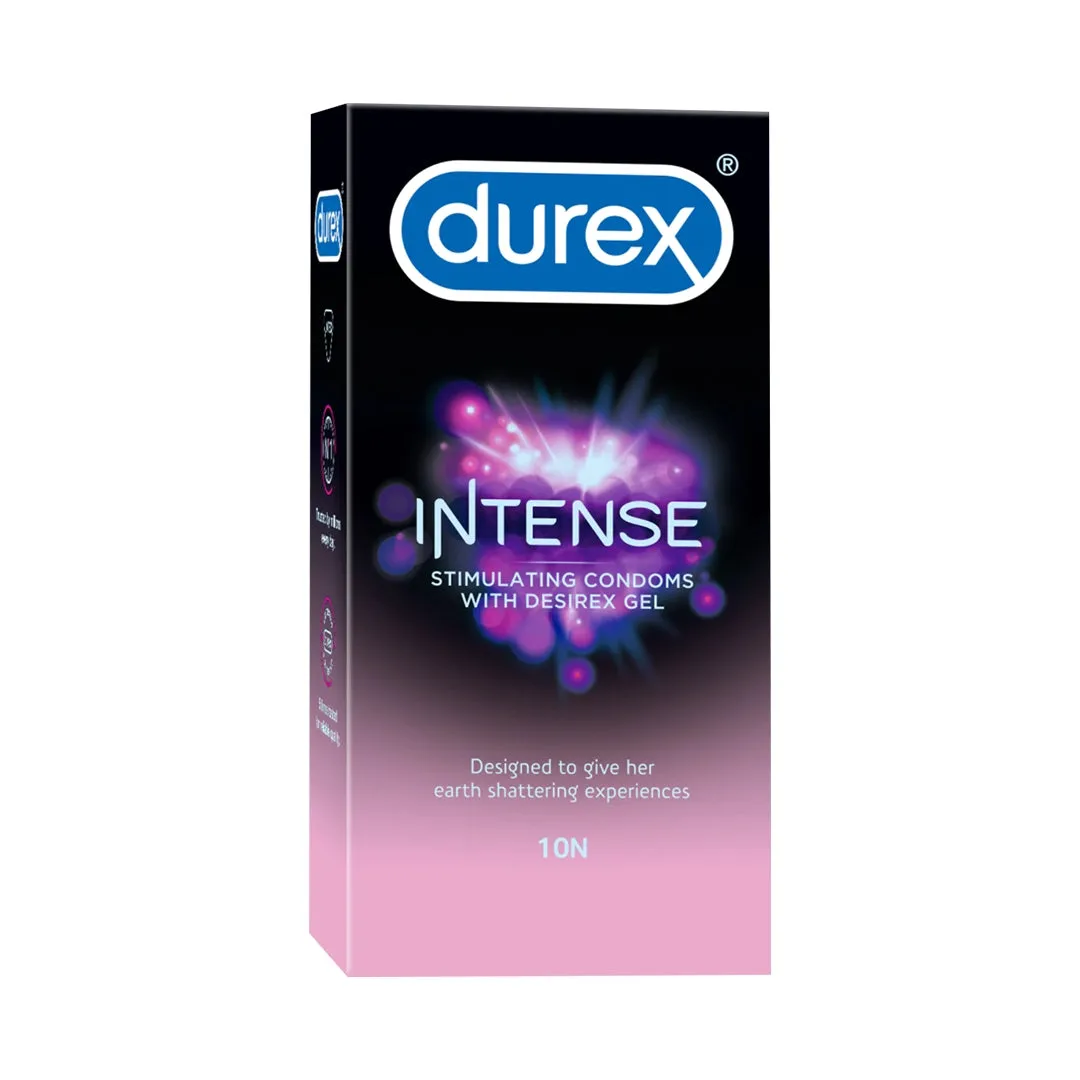 Durex Intense Performance Combo Pack - Durex Intense Condoms   Elevate Performa Capsules