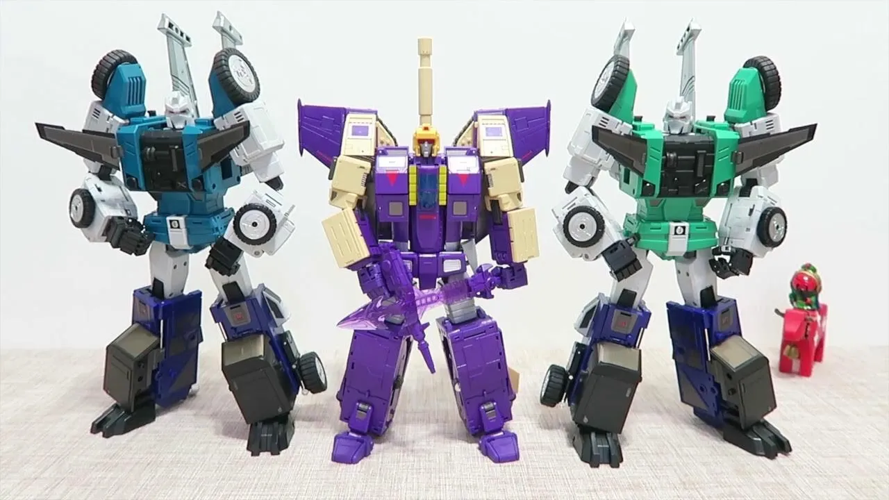 DX9 Toys D10 Hanzo (Sixshot) (Blue Chest) 27 cm / 10.5"