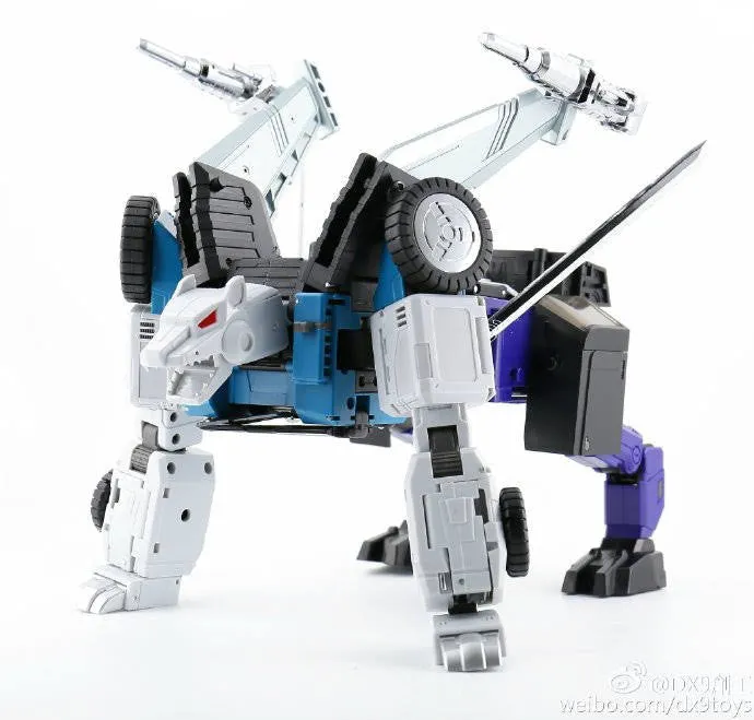 DX9 Toys D10 Hanzo (Sixshot) (Blue Chest) 27 cm / 10.5"