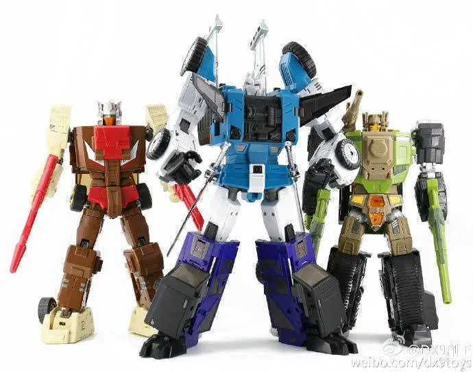 DX9 Toys D10 Hanzo (Sixshot) (Blue Chest) 27 cm / 10.5"