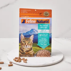 Feline Natural Cat Freeze-Dried Beef Hoki 11oz.