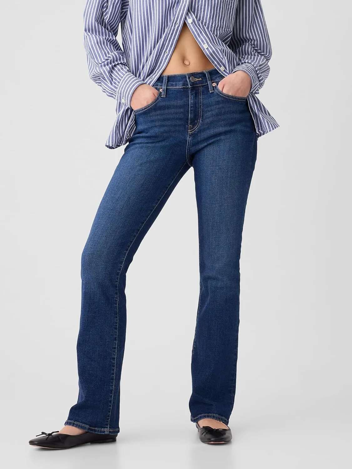 GAP Women's Baby Boot Cut Denim Jeans