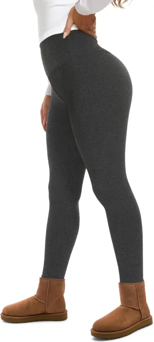 GAYHAY Fleece Lined Leggings for Women  Thick Winter Warm Thermal High Waisted Tummy Control Workout Yoga Pants