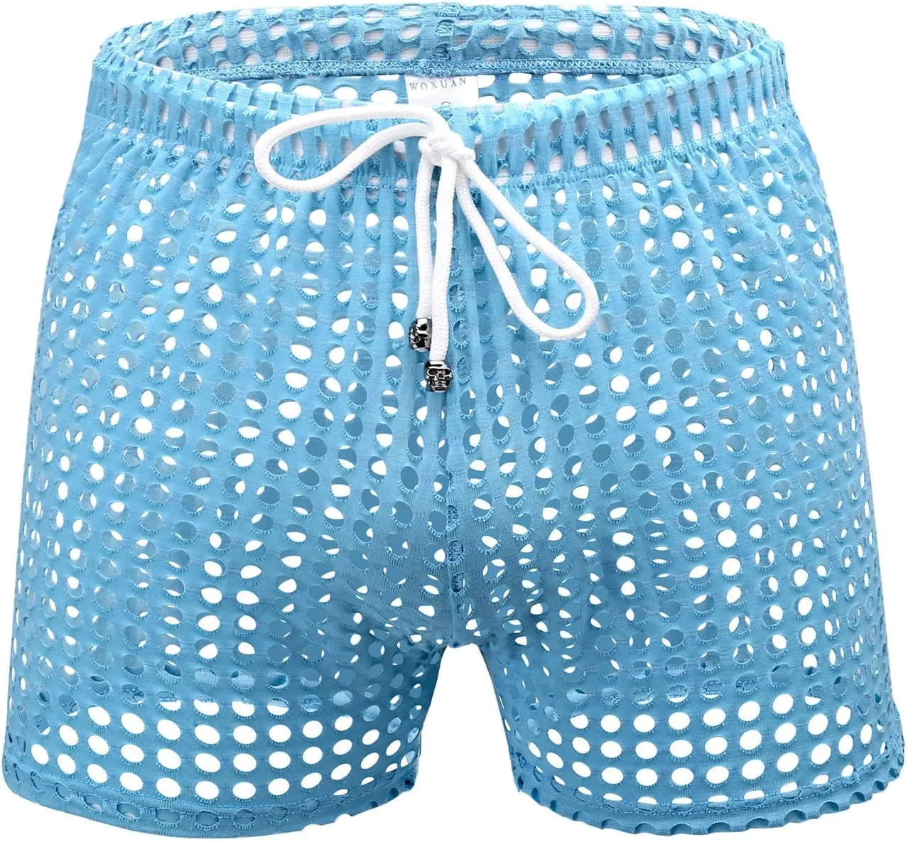 GIERIDUC Men Shapewear Tummy Control Bodysuit Mens Mesh See Through Underwear Mens Balls Out Underwear Birthday Gift For Him