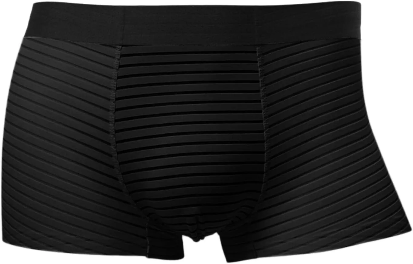 GIERIDUC Mens Cool Underwear Loose Boxer Mens Bikini Underwear with Pouch Gifts for Husband Birthday Men's Underwear Briefs