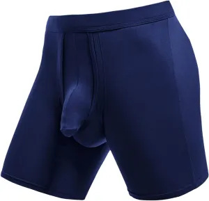 GIERIDUC Mens Cool Underwear Loose Boxer Mens Bikini Underwear with Pouch Gifts for Husband Birthday Men's Underwear Briefs