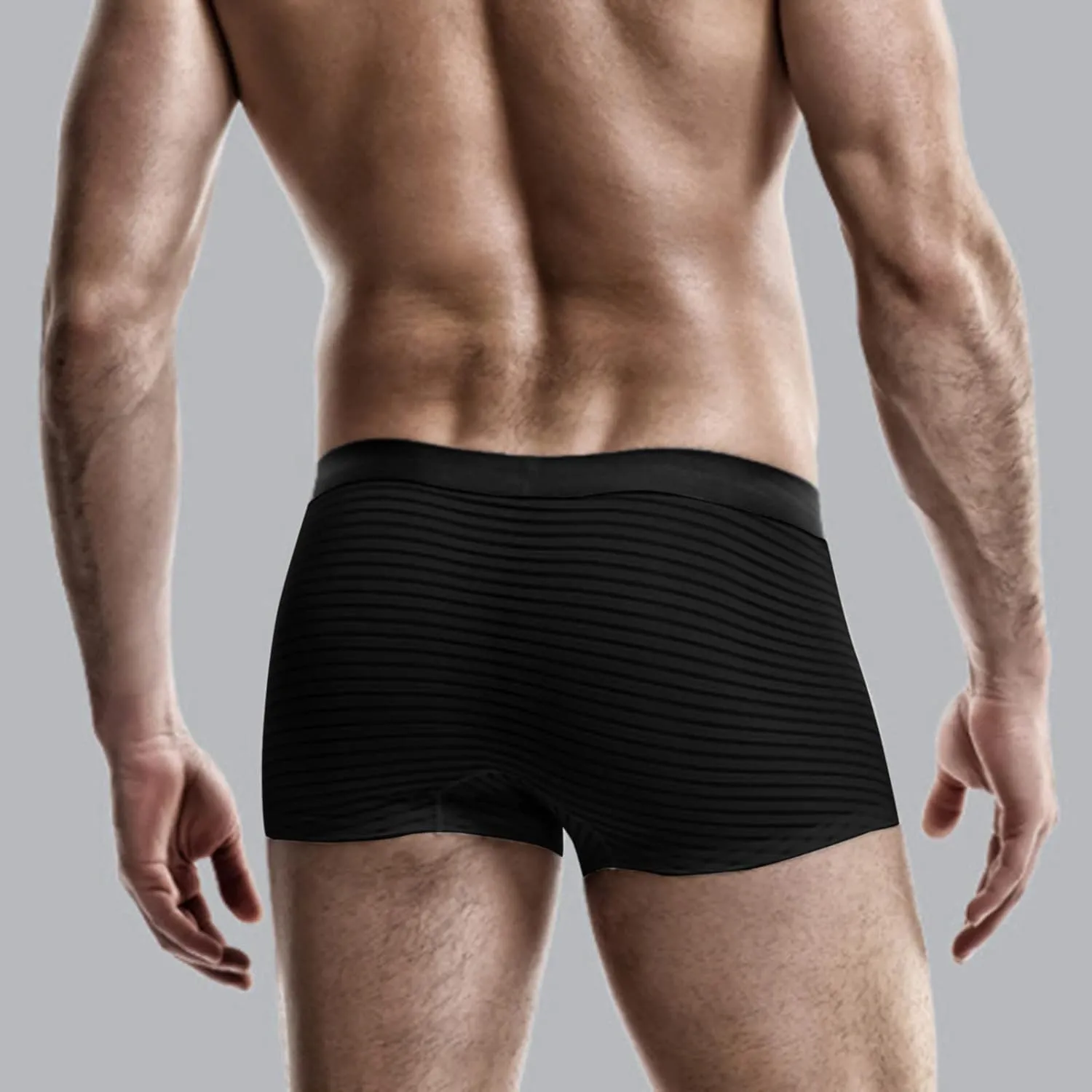 GIERIDUC Mens Cool Underwear Loose Boxer Mens Bikini Underwear with Pouch Gifts for Husband Birthday Men's Underwear Briefs