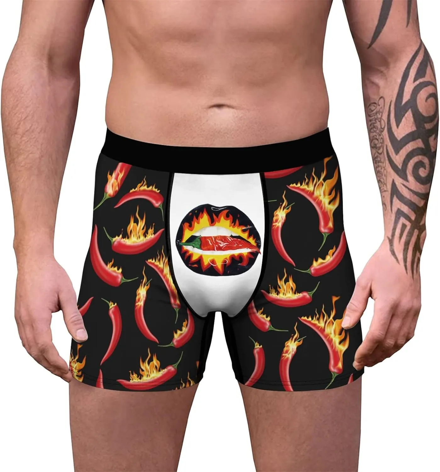 GIERIDUC Men's Sexy Transprant Thong Underwear Mens Thermal Underwear Sets Mens Bikini Pouch Underwear Warm Underwear for Men