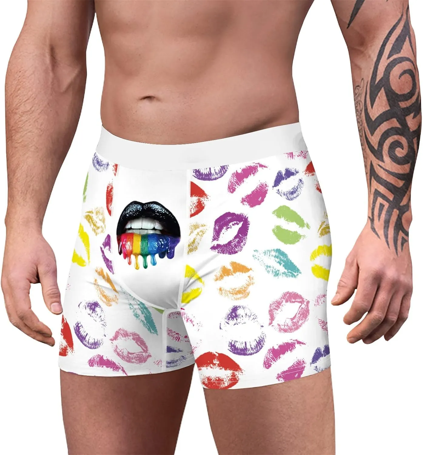GIERIDUC Men's Sexy Transprant Thong Underwear Mens Thermal Underwear Sets Mens Bikini Pouch Underwear Warm Underwear for Men