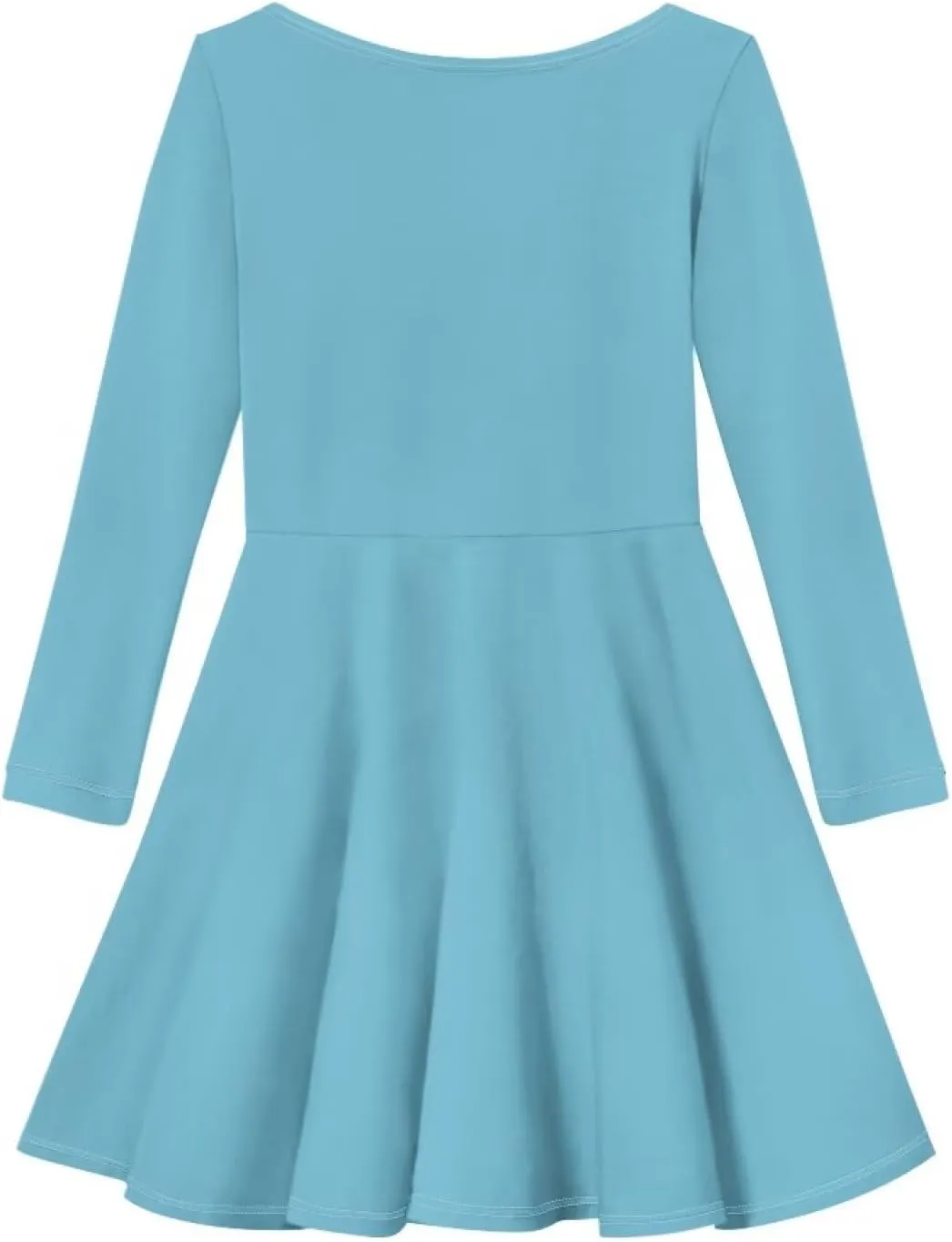 Girl Clothes Novelty Skater Dress for Kids 3-16 Years Toddler Girl Long Sleeve Dress Little Girls Fall Dresses