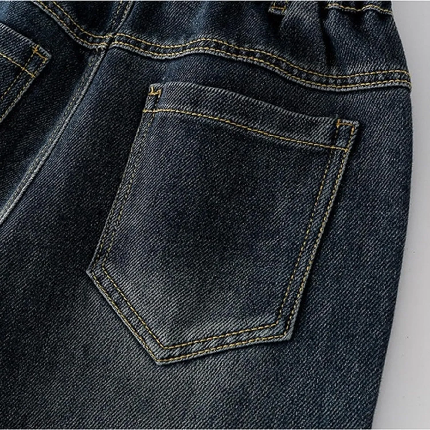 Girls Jeans Streetwear Denim Cargo Pants High Waist Floor Length Baggy Wide Leg Jeans Size 8 10 12 14 16