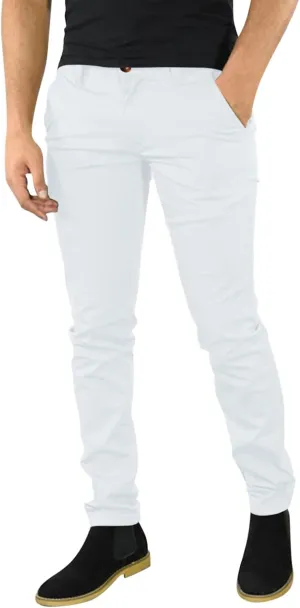 GOKKILRW Mens Fashion Slim Fit Dress Pants Casual Business Office Work Suit Pants Comfort Flat Front Stretch Chino Golf Pants