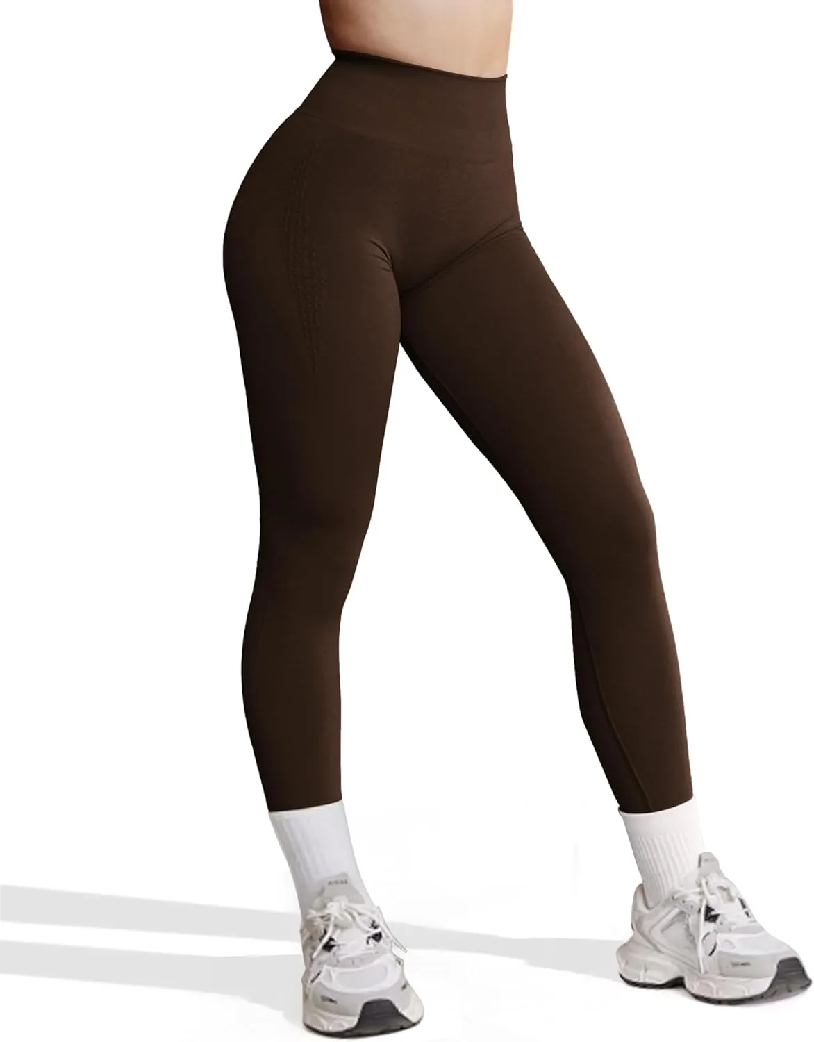 Hidden Scrunch Butt Leggings for Women Amplify Contour Seamless Yoga Pants Compression Gym Workout Booty Lifting Tights