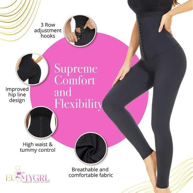 High Waist Corset Legging for Women - Butt Lifter Tummy Control Shaping Sport Tights Waist Trainer