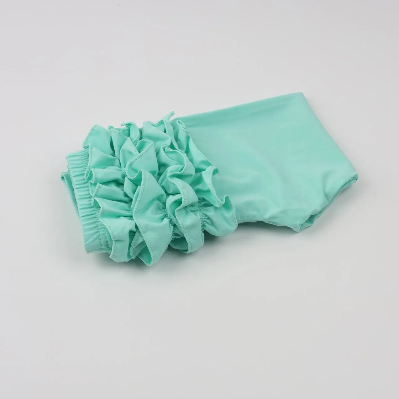HOOLCHEAN Baby Toddler and Little Girls Ruffles Buttocks Leggings Solid Color Pants