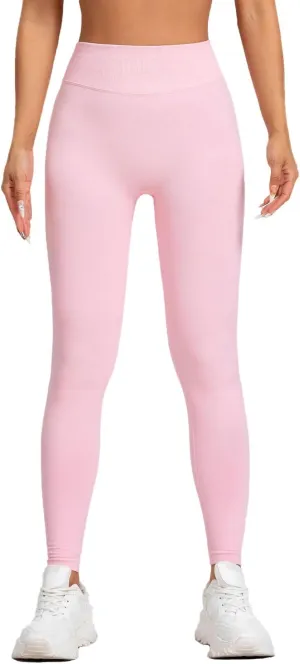 Impact Leggings Low Waist Seamless Yoga Pants for Workout, Gym, Fitness