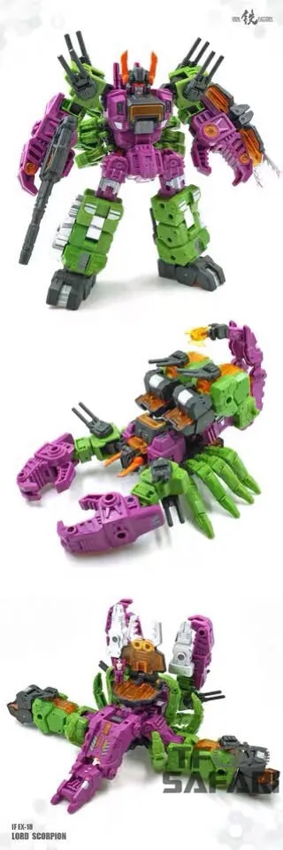 Iron Factory IF EX-18 EX18 Scorpion Megazarak (Scorponok) 18cm