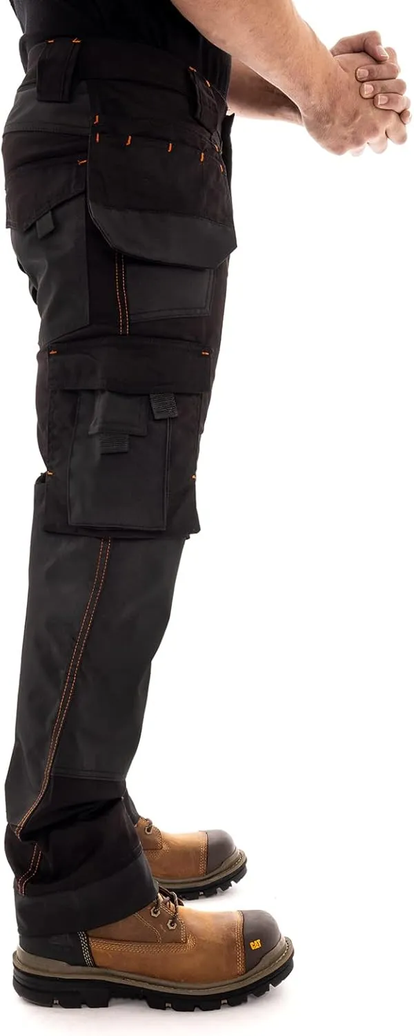 Juicy Trendz Men's Heavy Duty Work Cargo Pants  Reinforced Knees, Multi-Pocket Trousers for Construction & Mechanics