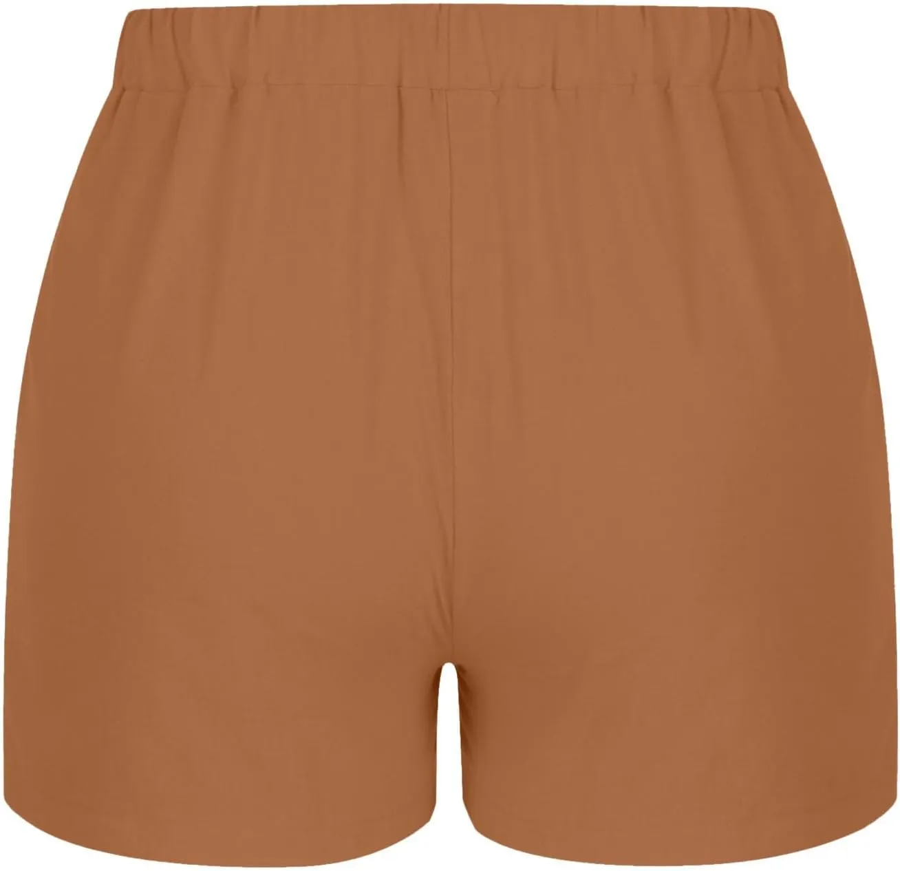 LCMTWX Khaki Women's Athletic Hiking Quick Shorts