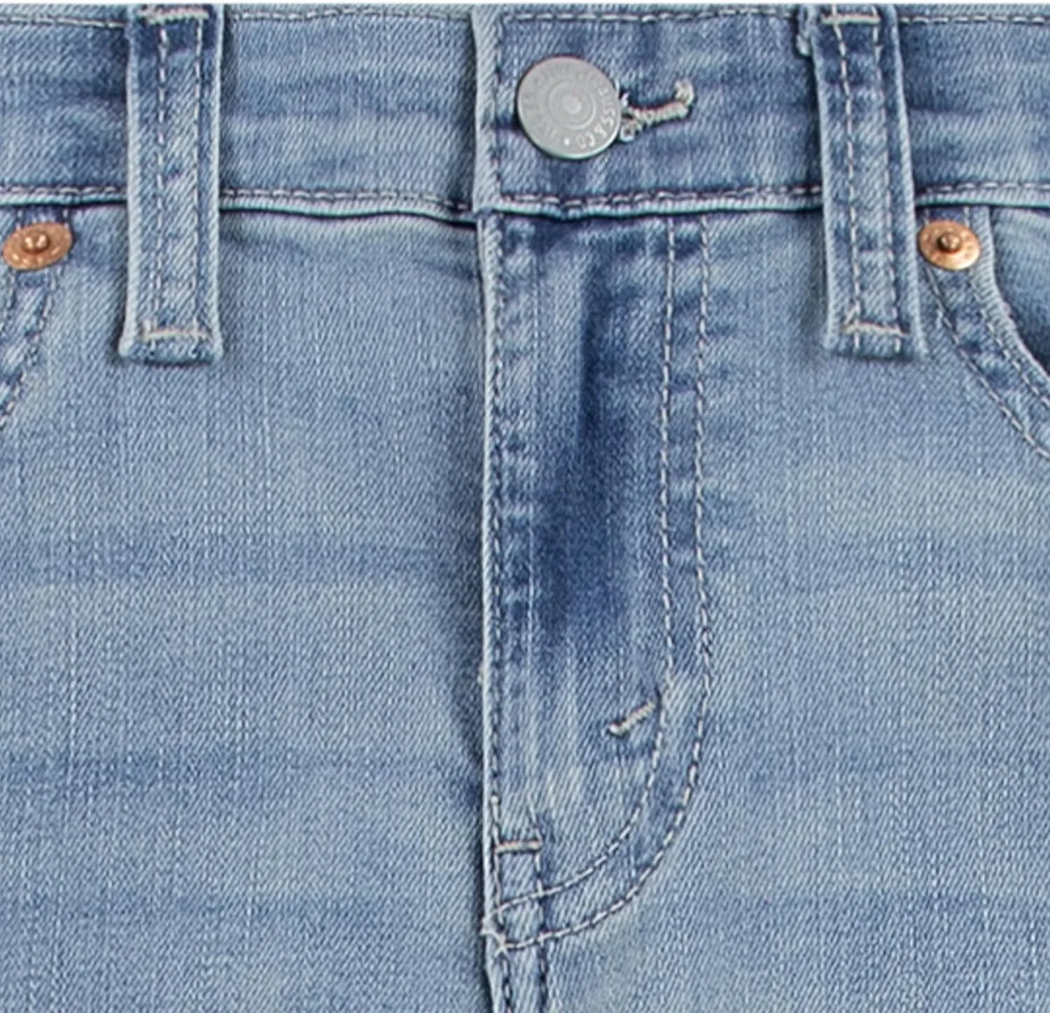 Levi's Boys' 510 Skinny Fit Destructed Jeans