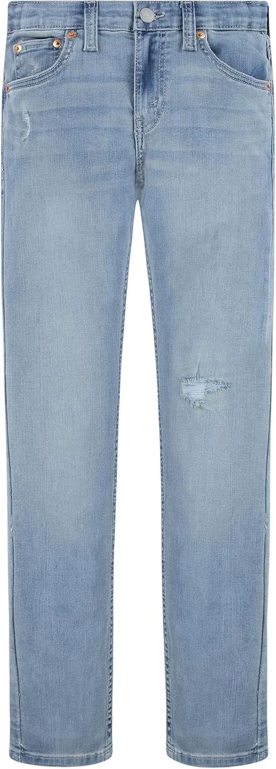 Levi's Boys' 510 Skinny Fit Destructed Jeans
