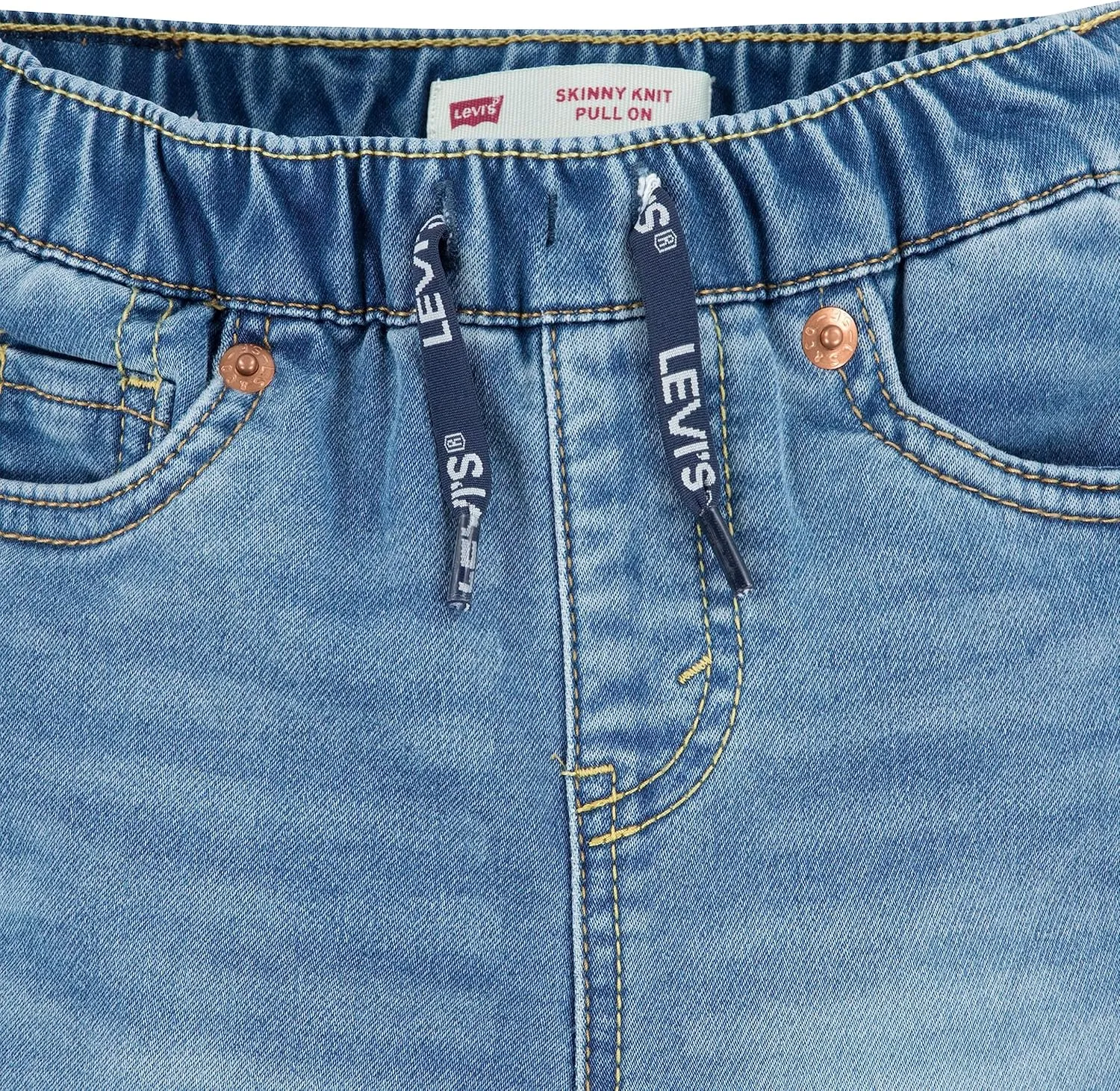 Levi's Boys' Skinny Fit Pull on Jeans