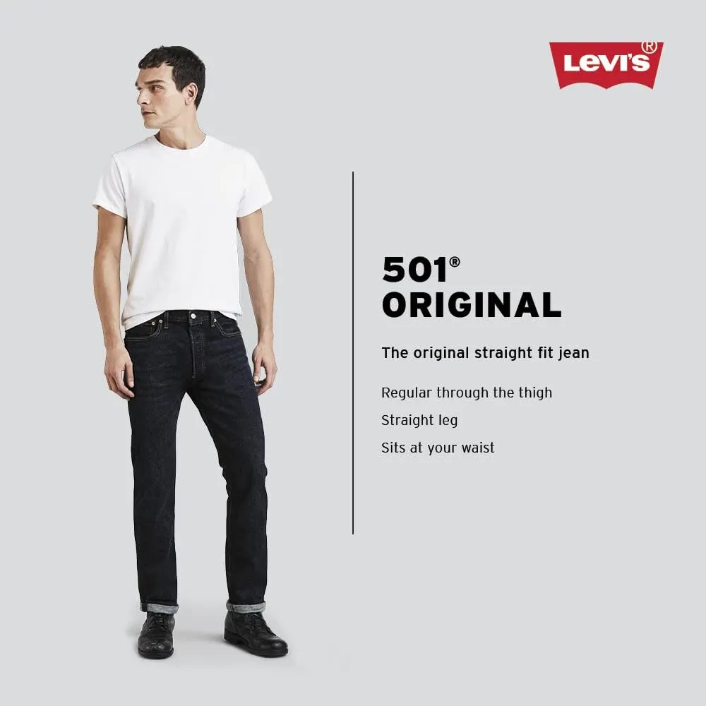 Levi's Men's 501 Original Shrink-to-Fit Jeans (Legacy)
