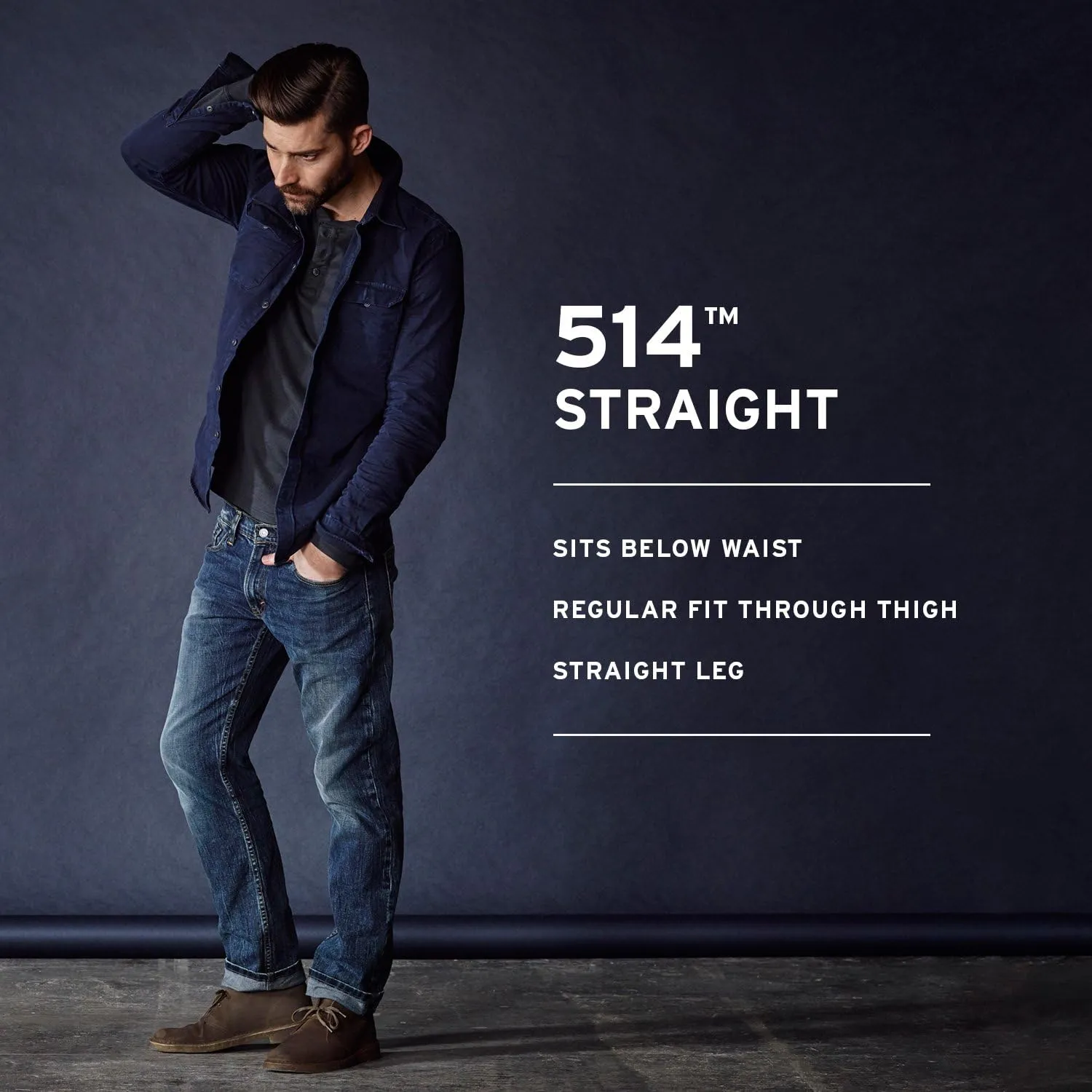 Levi's Men's 514 Straight Fit Cut Jeans (Seasonal)